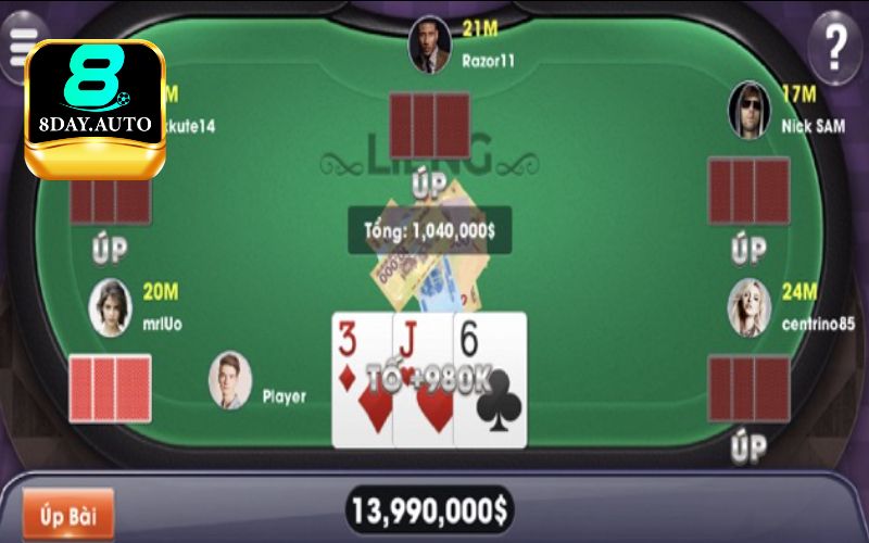 Cào tố là sự kết hợp giữa ba cào và poker