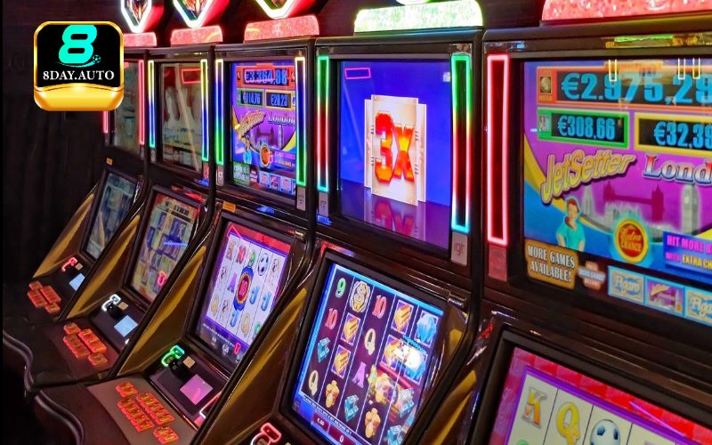 Slot machine không có nhiều tính năng thú vị bằng slot trực tuyến